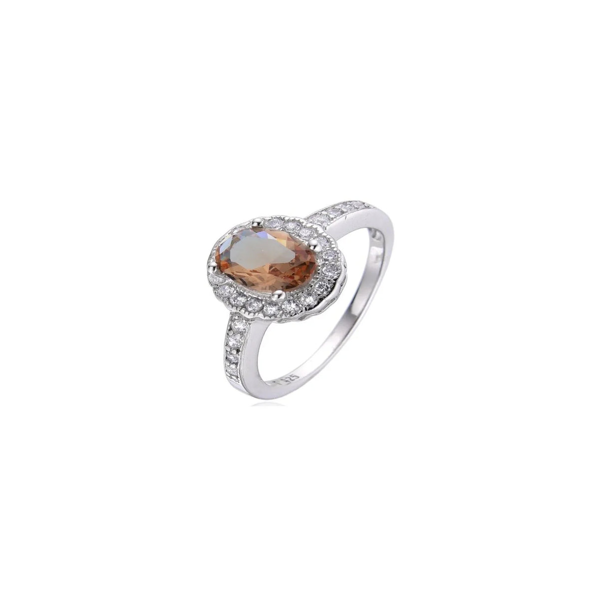 925 Sterling Silver Lab created Tormaline Color Changing Sultnite Stone Ring-11CZ78-204